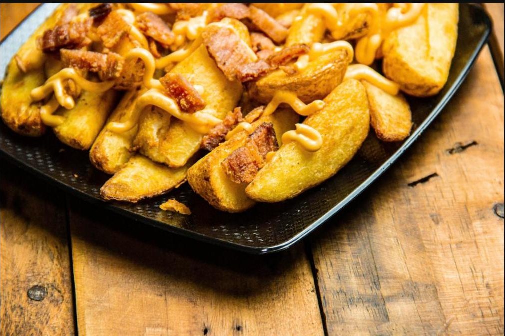 Patatine con Buccia e Bacon
